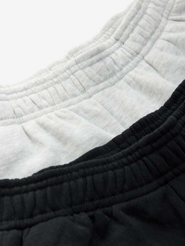 DALISER781 Grey Supersoft Peached Essentials Shorts 2 Pack - Image 9