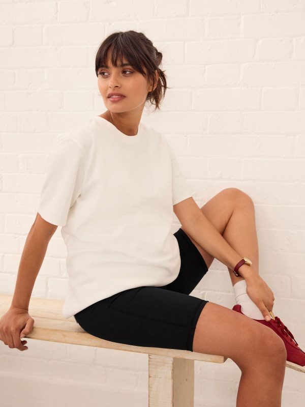 DALISER778 Black Maternity Sports Cycle Shorts - Image 3