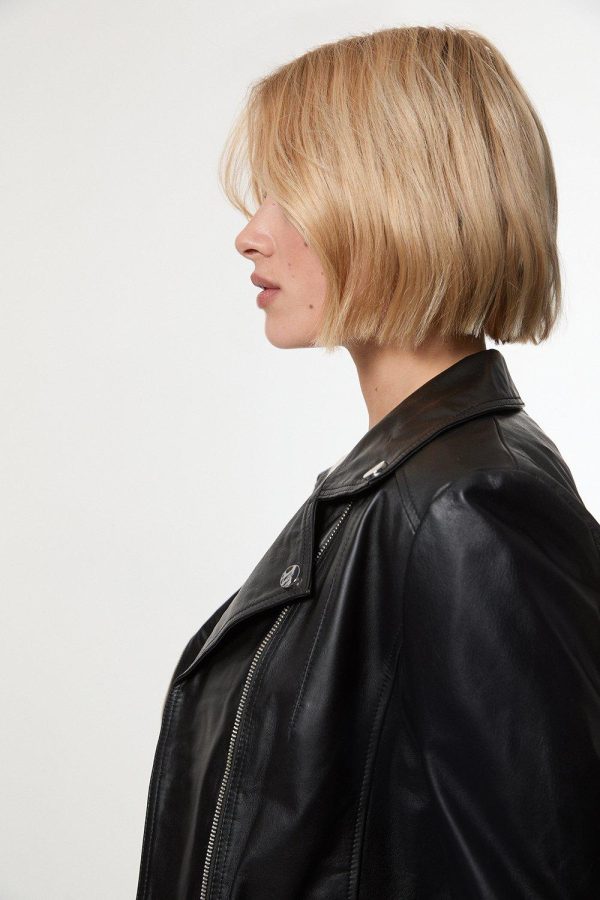DALISER745 Leather Signature Biker Jacket - Image 3