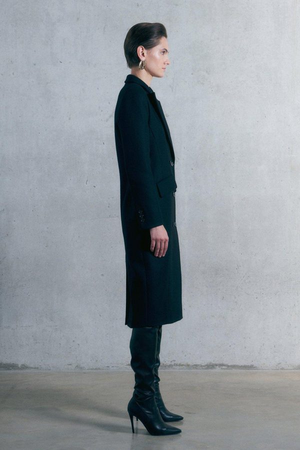 DALISER755 Wool Hourglass Coat - Image 2