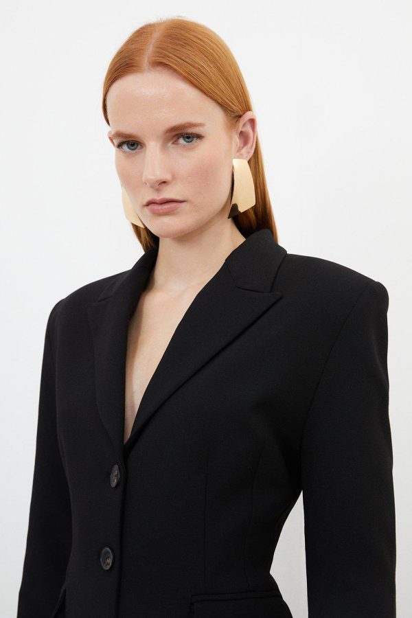 DALISER746 Compact Stretched Tailored Darted Blazer - Image 3