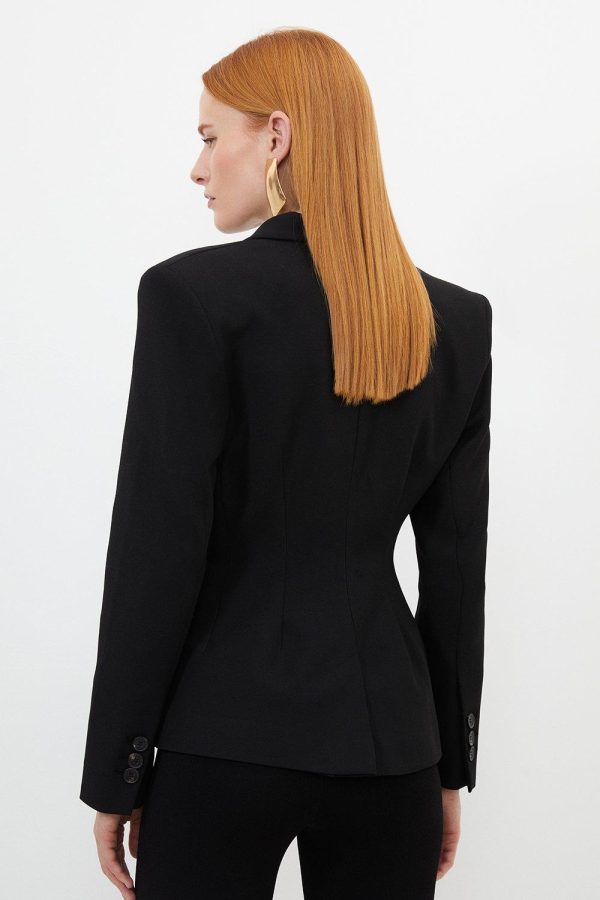 DALISER746 Compact Stretched Tailored Darted Blazer - Image 4